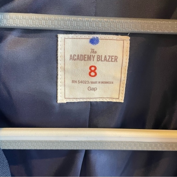 Gap The Academy Blazer Navy Size 8 - Picture 3 of 8